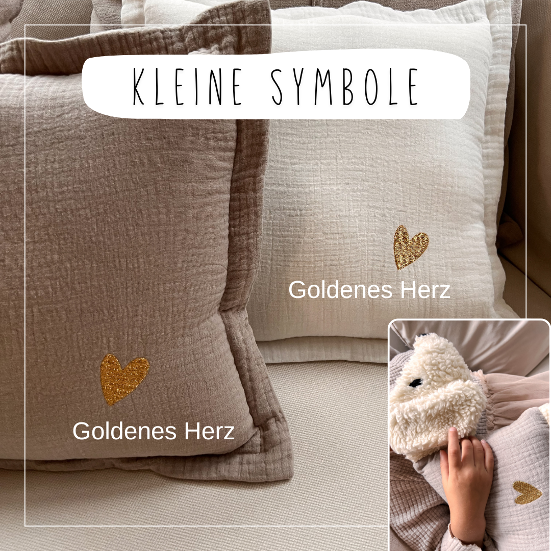 Kuschelschaf Musselin - NUR BEZUG