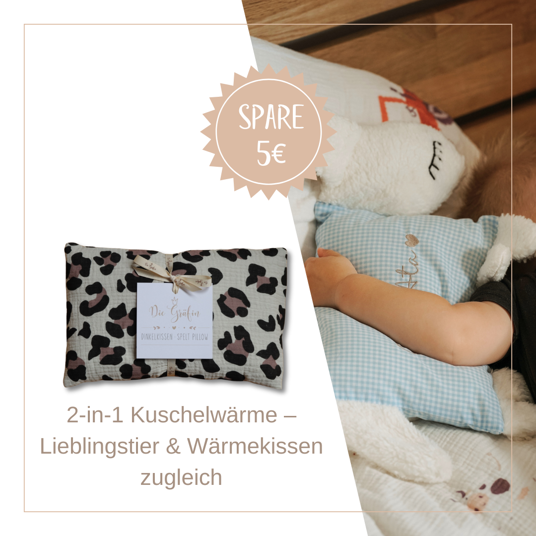 Kuschelset - Kuschelschaf mit Dinkelkissen