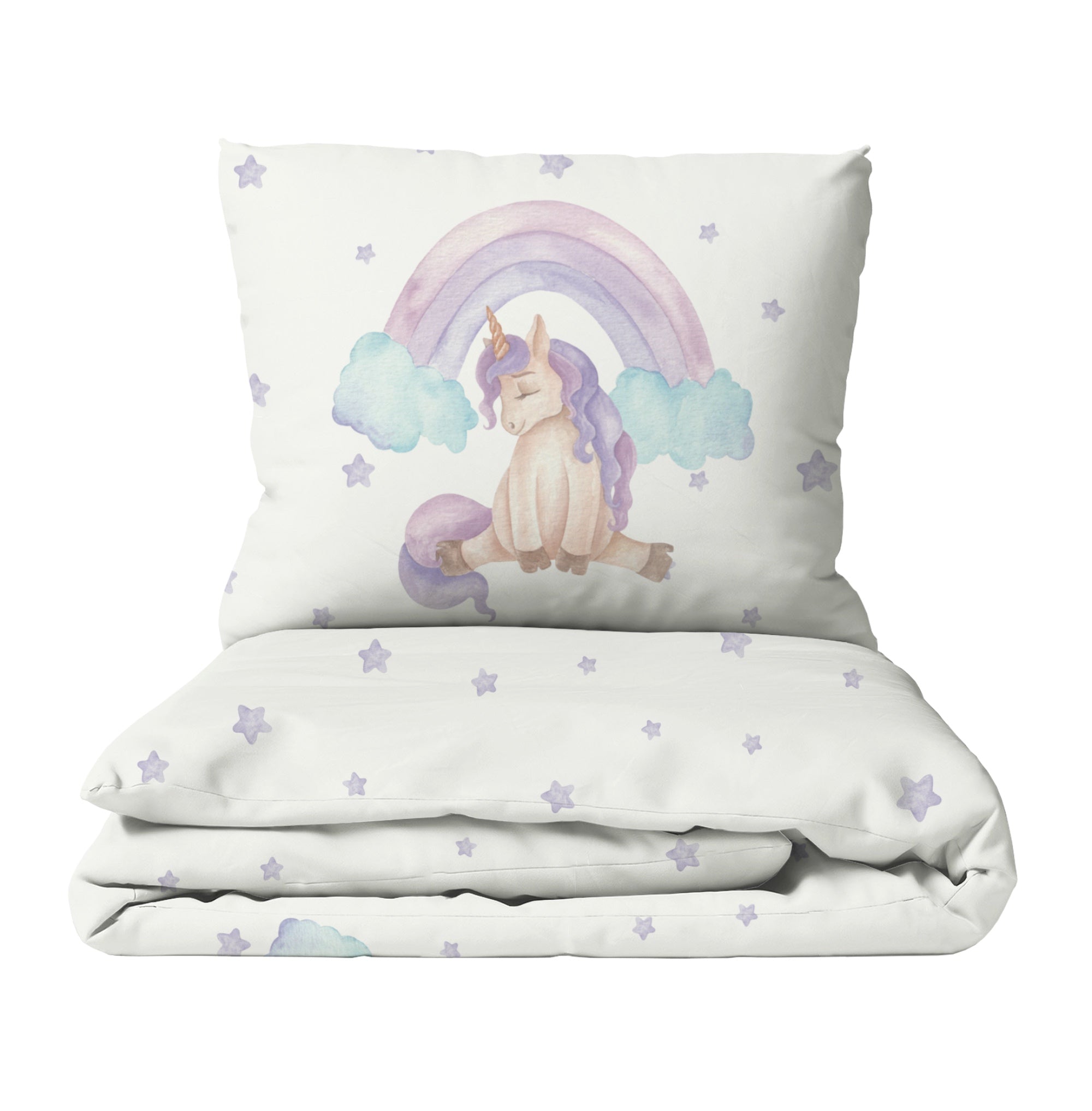 “Mein liebes Einhorn” Premium Kinderbettwäsche