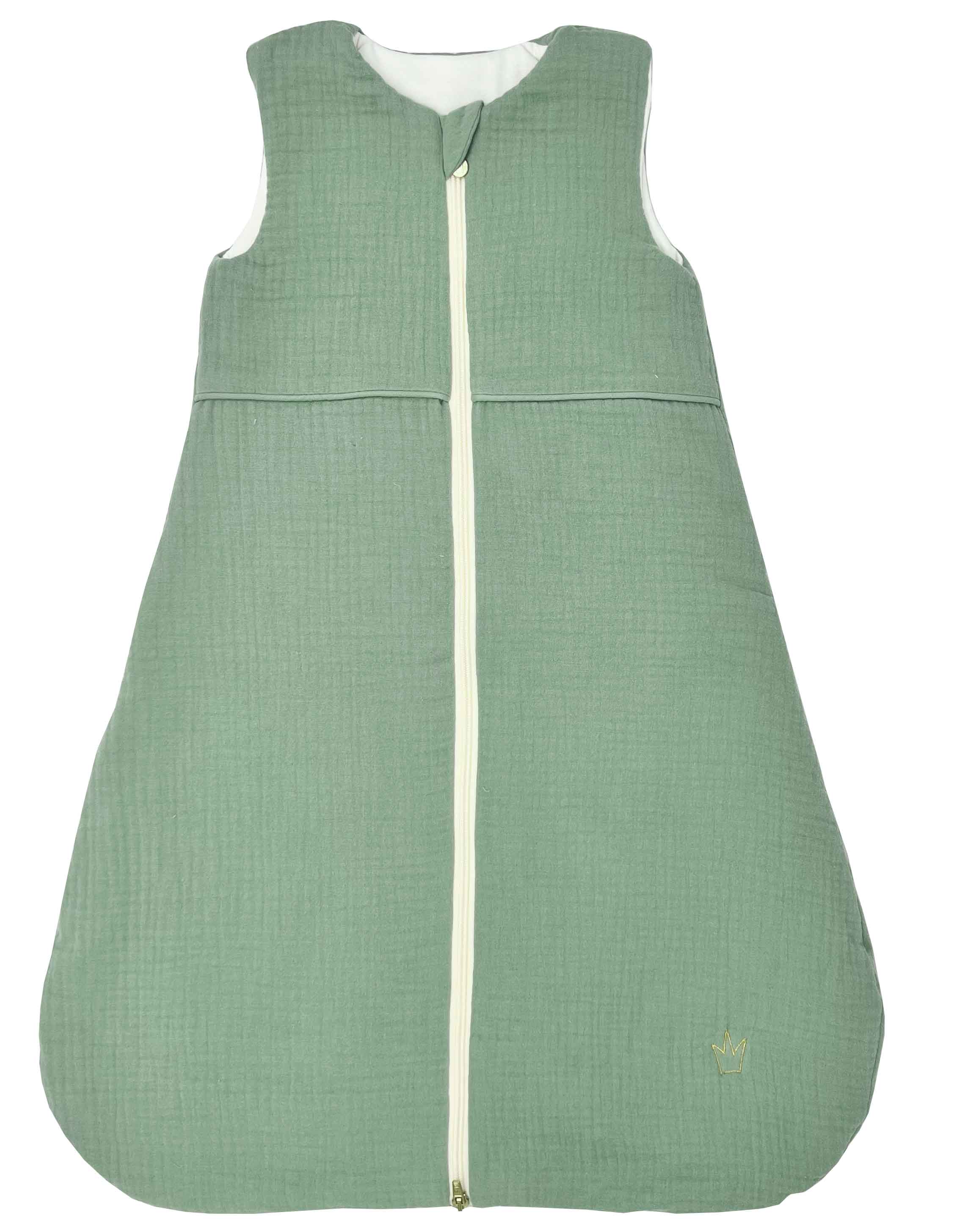 Babyschlafsack - gefüllt mit 100% Merinowolle
