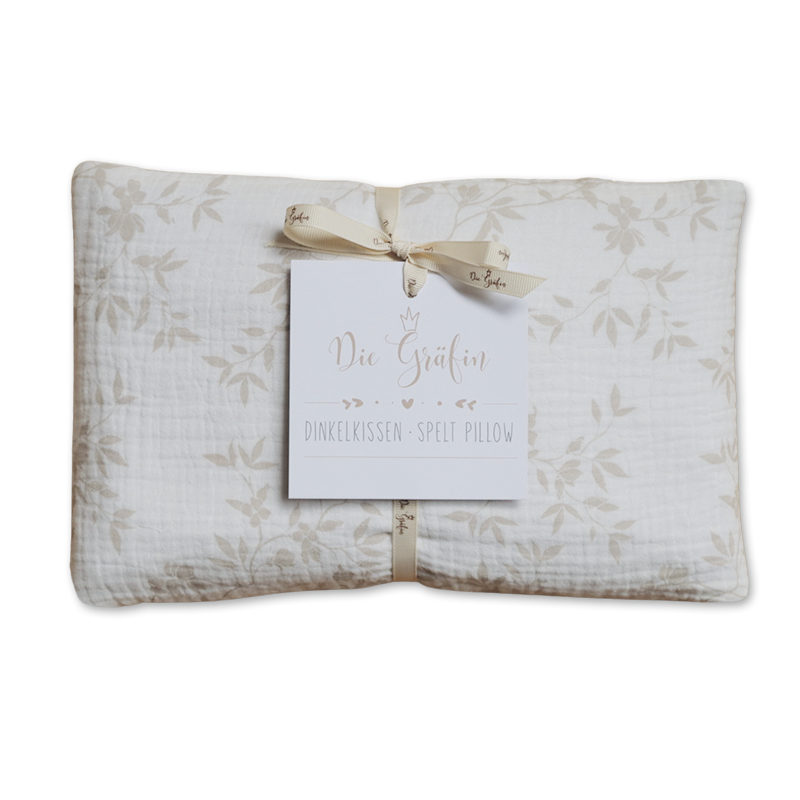 2 Dinkelkissen + 1 Gratis in passender Farbe