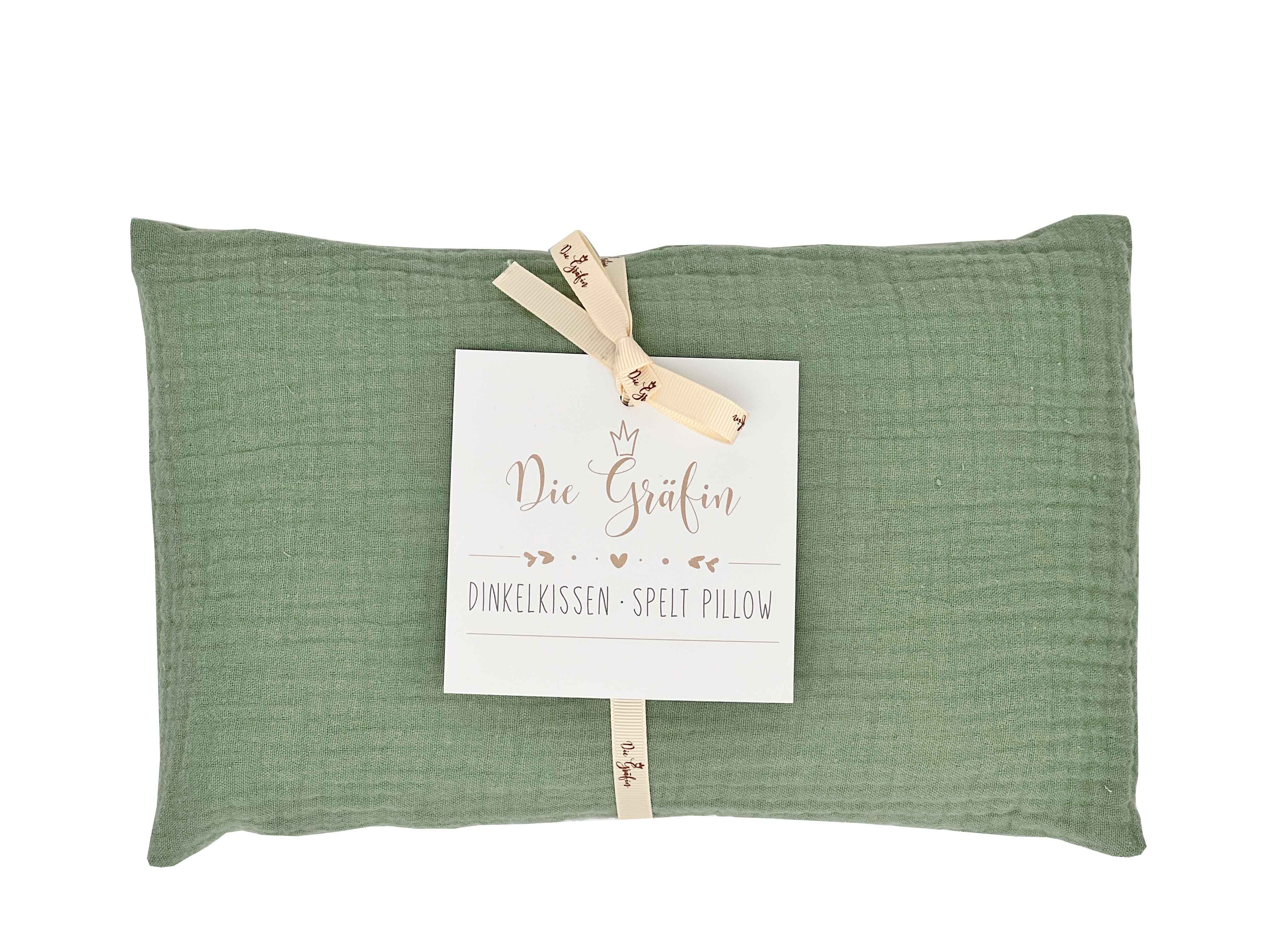 2 Dinkelkissen + 1 Gratis in passender Farbe