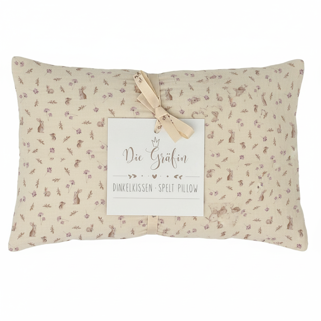 2 Dinkelkissen + 1 Gratis in passender Farbe