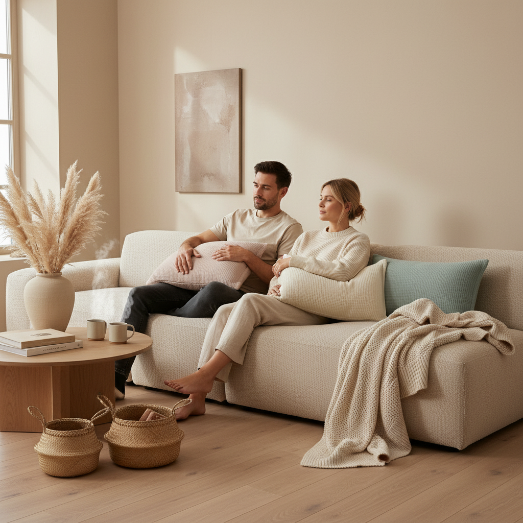 Merino Kissen 60x40cm