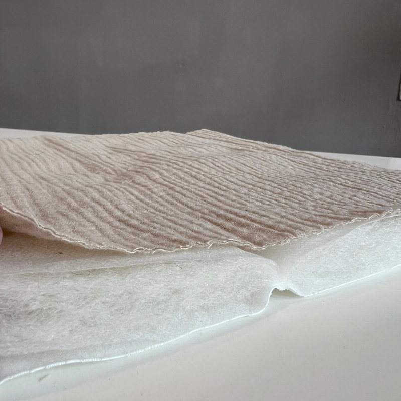 Babyschlafsack - gefüllt mit 100% Merinowolle