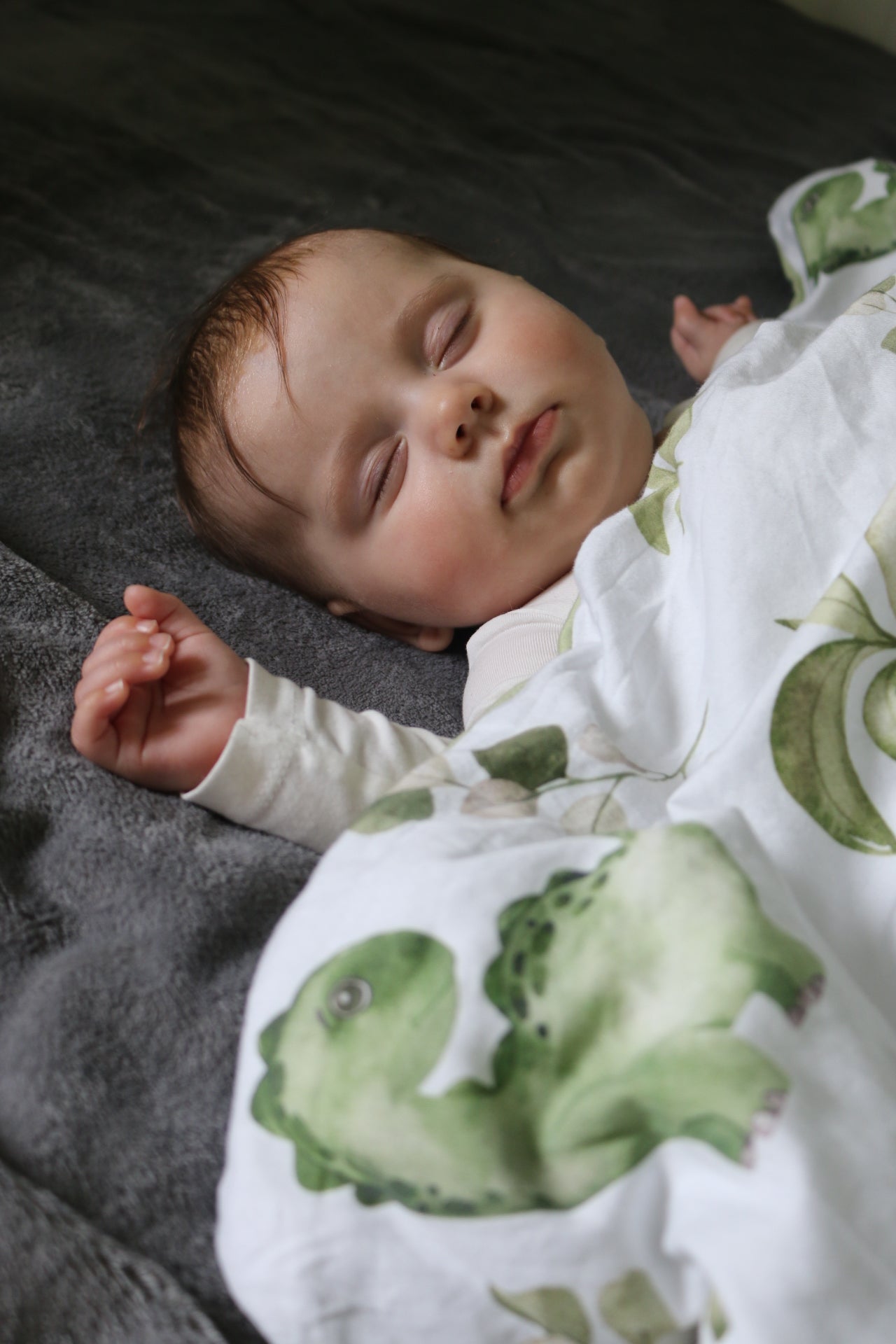 “Eukalyptus Dinos” Premium Kinderbettwäsche