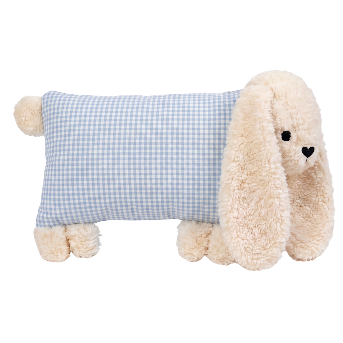 Kuschelhase Vichykaro Blau