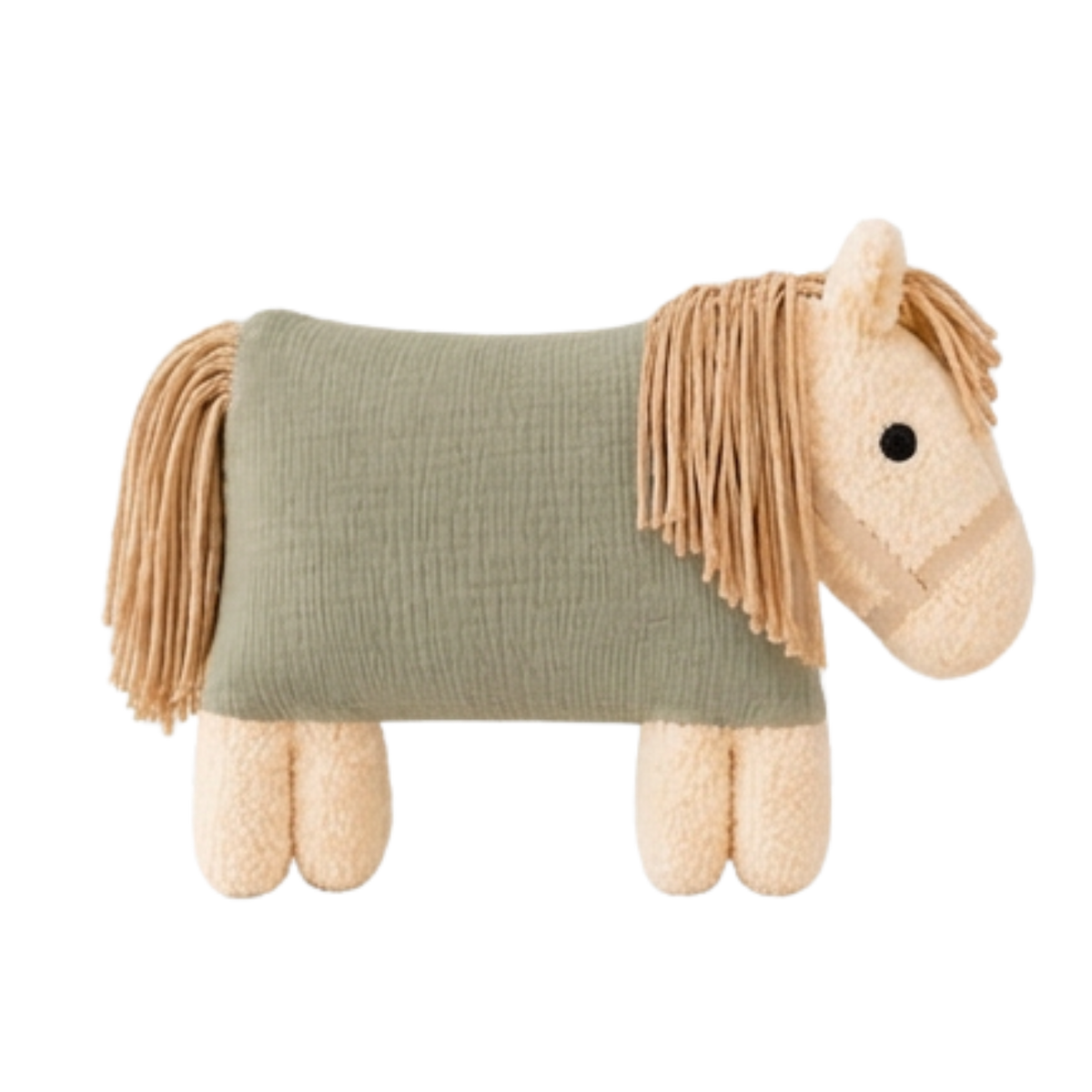 Kuschelpferd XXL Salbei