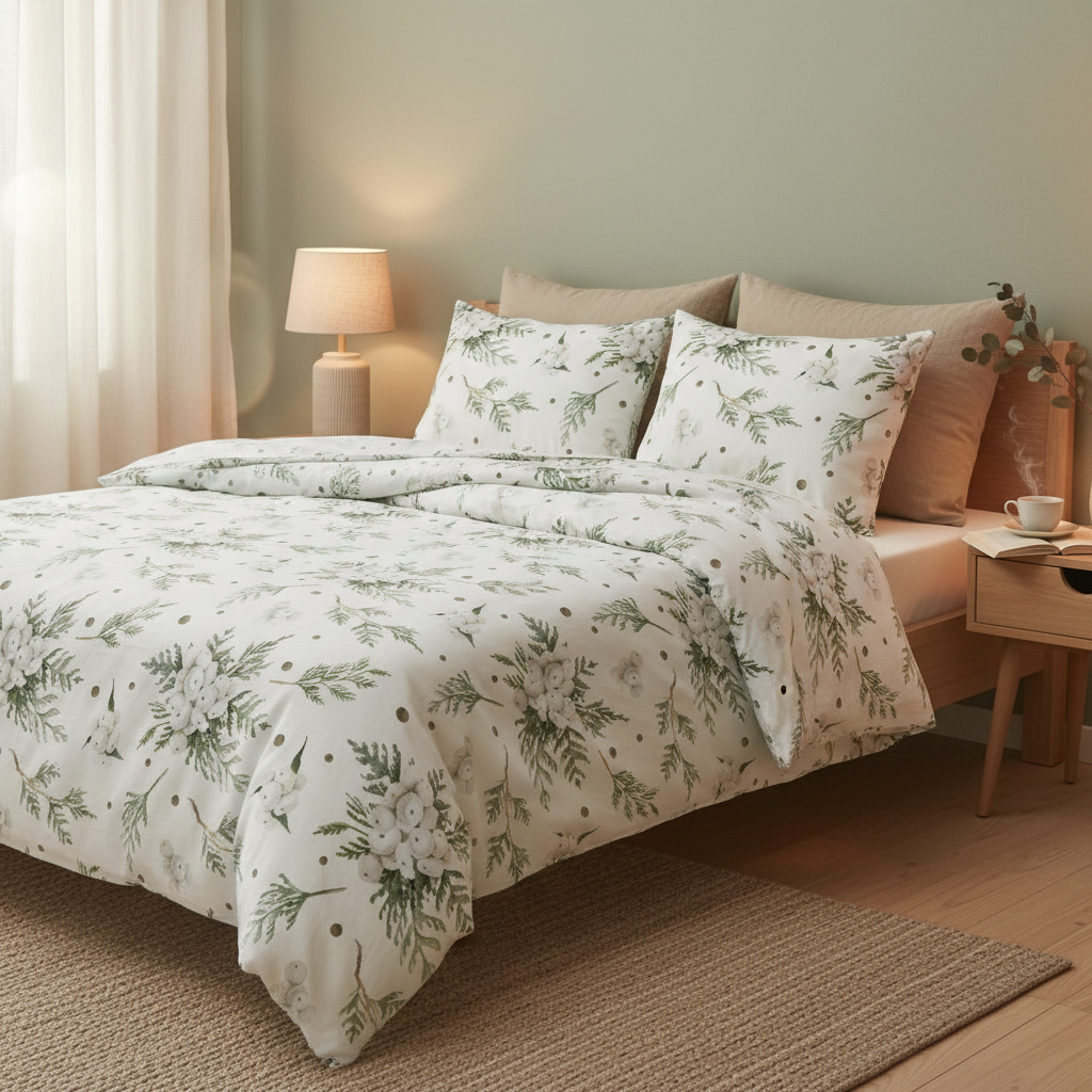 "Snowberry" Premium Bettwäsche